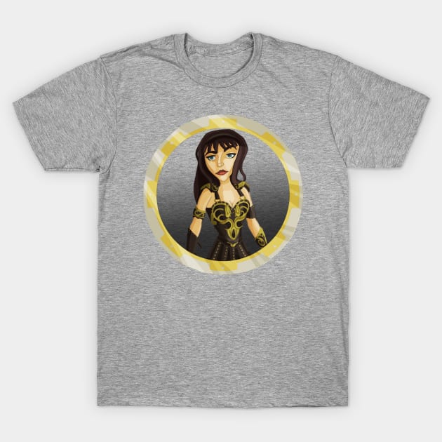 Warrior Princess T-Shirt by Eterea